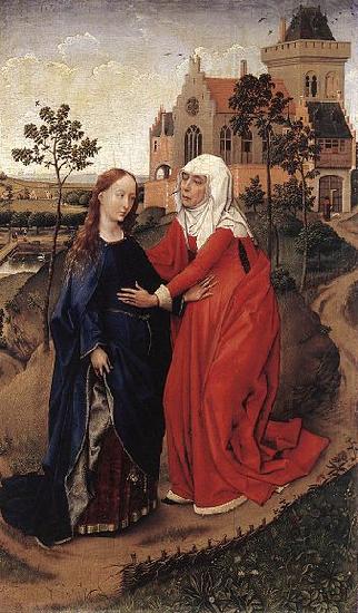Rogier van der Weyden Visitation china oil painting image